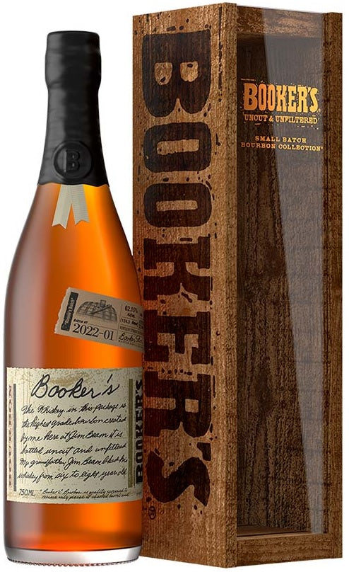 Booker's Straight Bourbon Batch 2022-04 Pinkie's Batch 122.4 Proof 750ml