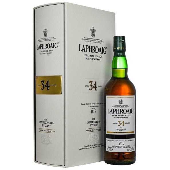 Laphroaig The Ian Hunter Story "Book 4:  Malt Master" 34 Year Old Single Malt Scotch Whisky