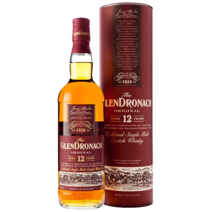 The Glendronach Scotch Single Malt 12 Year Original 750ml