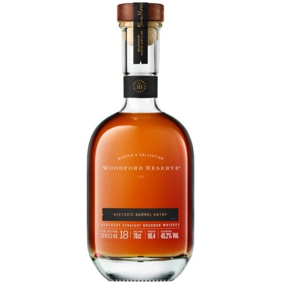 Woodford Reserve Masters Collection Historic Barrel Entry Kentucky Straight Bourbon Whiskey 90.4 Proof 700ml