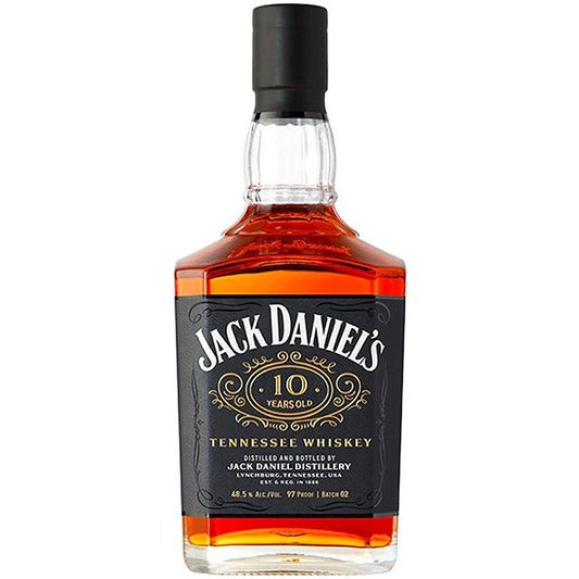 Jack Daniels 10 Year Old Tennessee Whiskey Batch 02 700ml