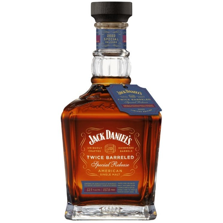 Jack Daniel's Twice Barreled 2022 Special Release: American Single Malt Whiskey Finished in Oloroso Sherry Casks 700ml