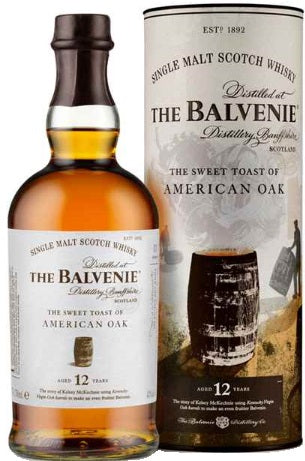 Balvenie 12 Year The Sweet Toast of American Oak Single Malt Scotch 750ml