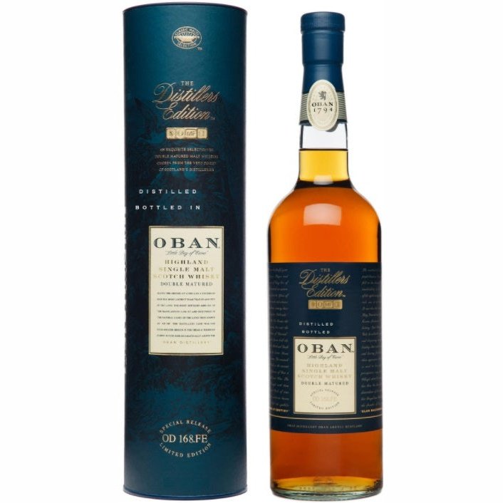 Oban Single Malt Scotch Whisky The Distiller's Edition 2005 Double Matured In Montilla Fino Cask 750ml