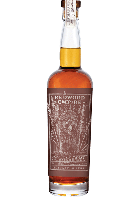 Redwood Empire Grizzly Beast Straight Bourbon Whiskey 750ml