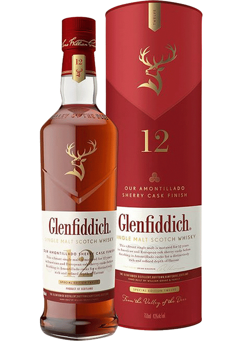 Glenfiddich Single Malt 12 Year Old Sherry Cask Finish 750ml