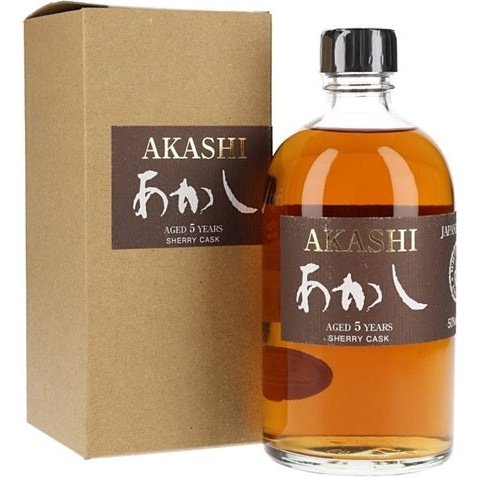 Akashi 5 Year Old Sherry Cask Single Malt Whisky