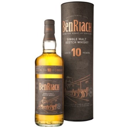 The Benriach Scotch Single Malt Curiositas Peated 10 Year 92 Proof 750ml