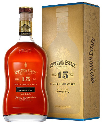 Appleton Estate 15 Year Old Black River Casks Rum 750ml