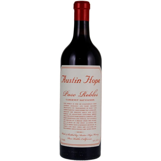 Austin Hope Paso Robles Cabernet Sauvignon 2019 750ml