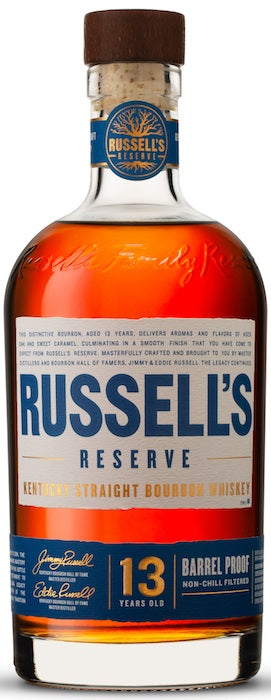 Wild Turkey Russell's Reserve 13 Year Old Barrel Proof Bourbon Whiskey 750ml