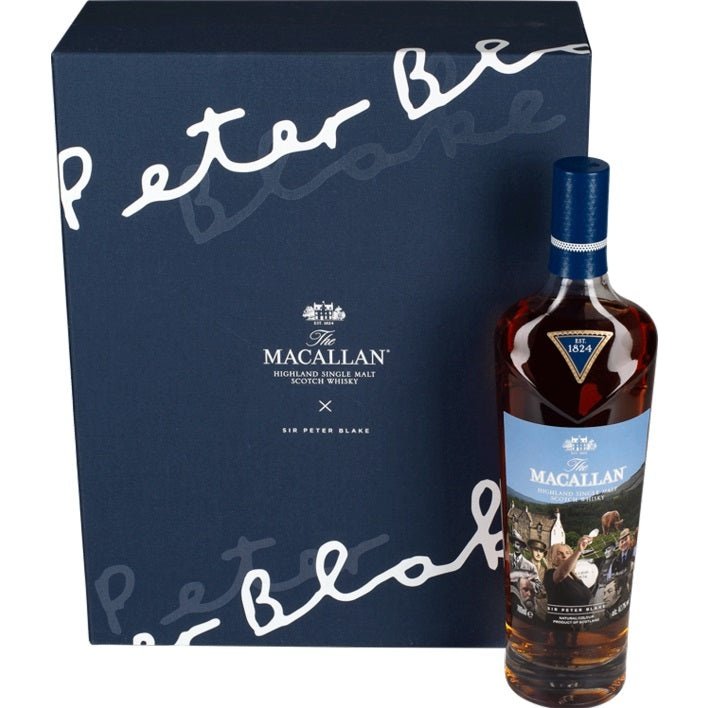 The Macallan Highland Single Malt Scotch Sir Peter Blake Edition Tier "B" 95.4 Proof 750ml