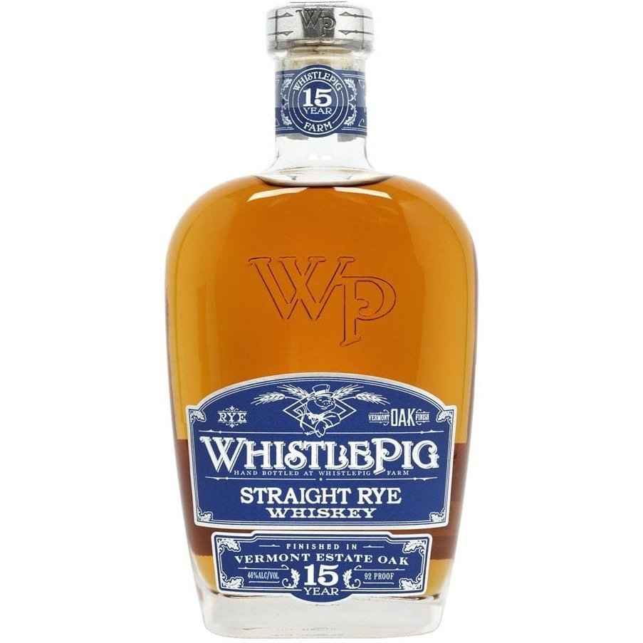 WhistlePig 15 Year Old Straight Rye Whiskey 750ml