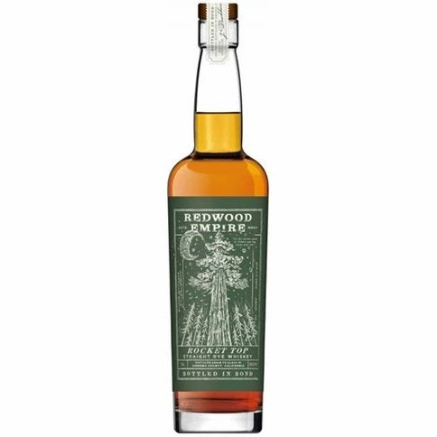 Redwood Empire Rocket Top Straight Rye Whiskey Bottled In Bond 750ml