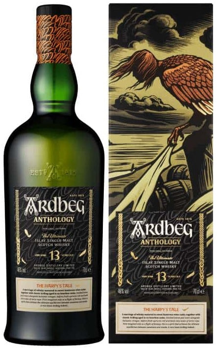 Ardbeg Anthology 13 Year Old The Harpy's Tale Ultimate Islay Single Malt Scotch Whisky 750ml