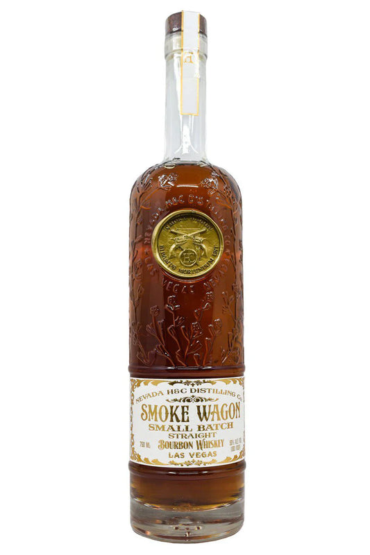 Smoke Wagon Small Batch Straight Bourbon Whiskey Clear Bottle 750ml