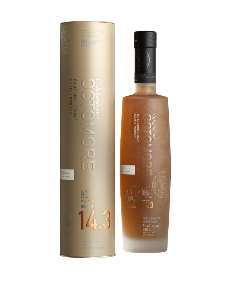 Bruichladdich Ochdamh-mor Octomore 14.3 Edition 750ml