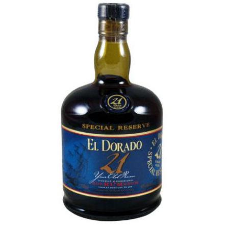 El Dorado Special Reserve 21 Year Old Rum 750ml