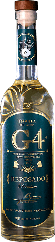 G4 Premium Reposado Tequila 750ml