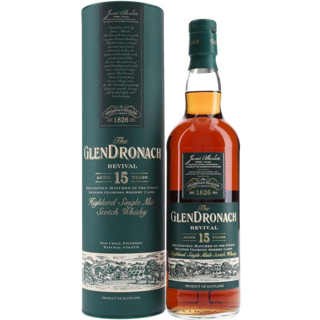 The Glendronach Scotch Single Malt 15 Year Revival 750ml